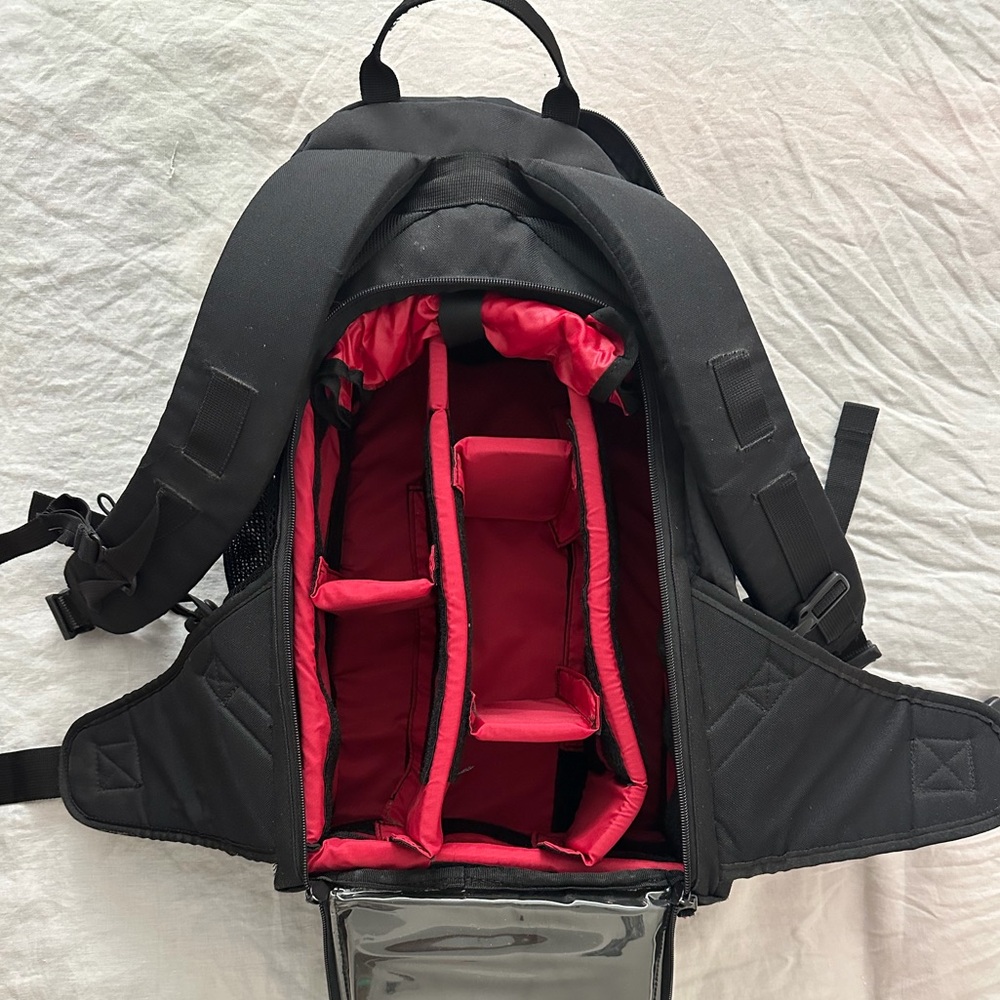 Burton Black Camera Backpack - Picture 4 of 8